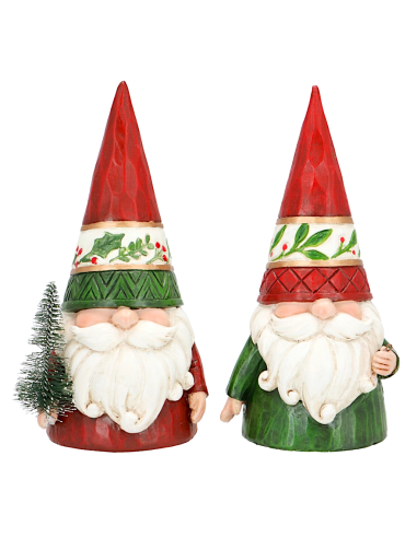 OGGETTISTICA NATALE: vendita online Gnomo di Natale multicolor 11,5x8,5x19,4 assortito, decorazione luminosa, la magia di Nat...