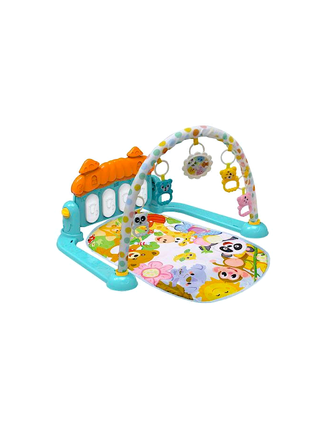 INFANZIA: vendita online PALESTRINA, ZOO PARTY, BLU, CON PIANO, GIOCO 3 IN 1 in offerta