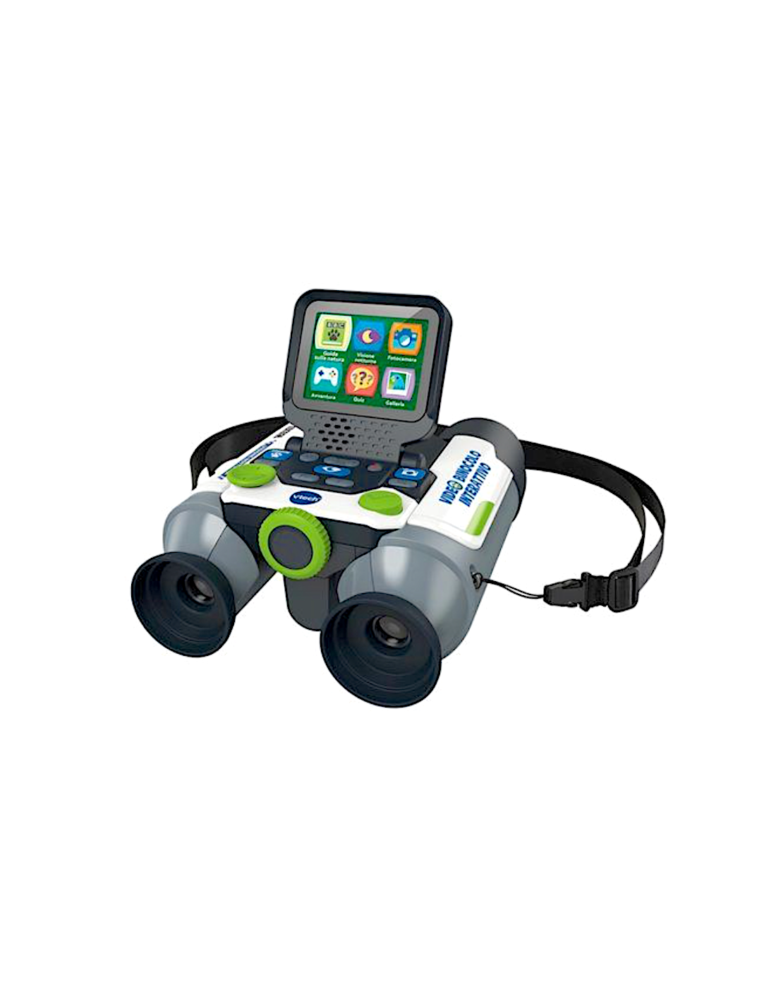 PRESCOLARI: vendita online VIDEO BINOCLO INTERATTIVO, 6 MODALITÀ DI GIOCO, SCHERMO LCD, 5-12 ANNI in offerta