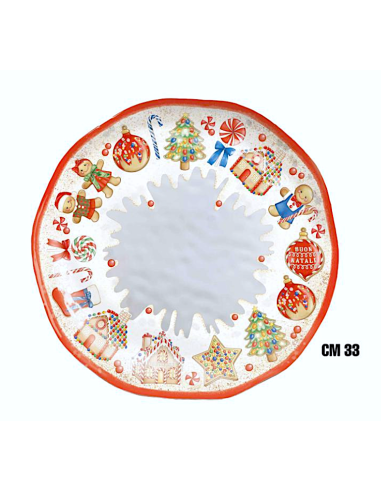 MARZAPANE PIATTO PANETTONE 33CM