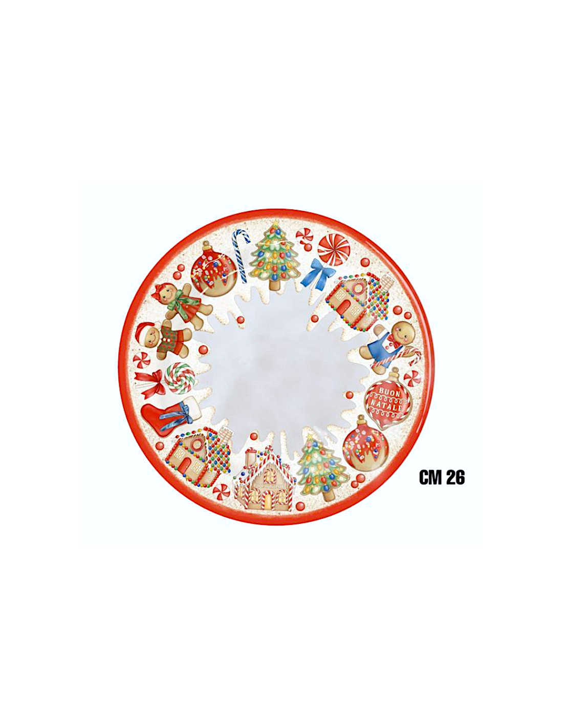 MARZAPANE PIATTO PIANO 26,5CM