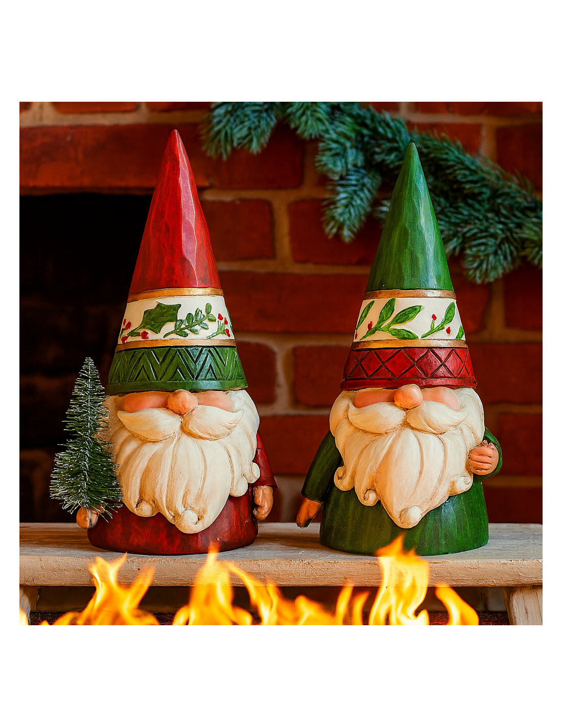 OGGETTISTICA NATALE: vendita online Gnomo di Natale multicolor 11,5x8,5x19,4 assortito, decorazione luminosa, la magia di Nat...