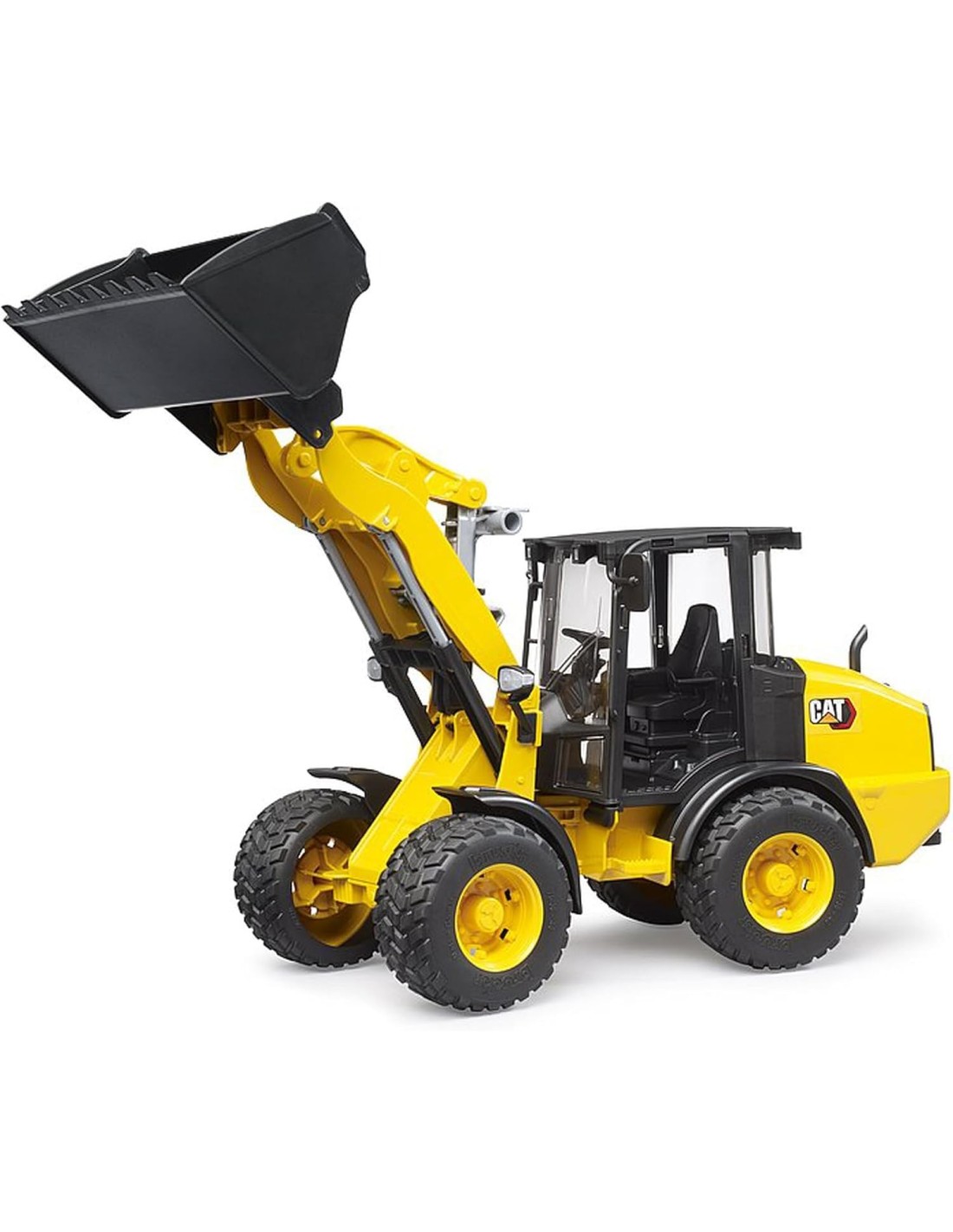 Bruder 02485 minipala articolata Cat veicolo 1:16 pala gommata | Shop in Casa