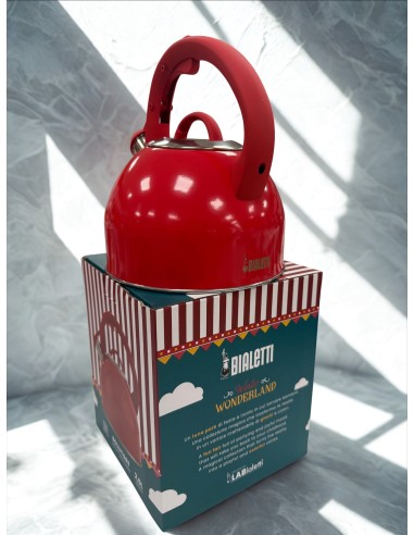Bollitore rosso Bialetti Winter Wonderland Natale 2025 | shopincasa.it