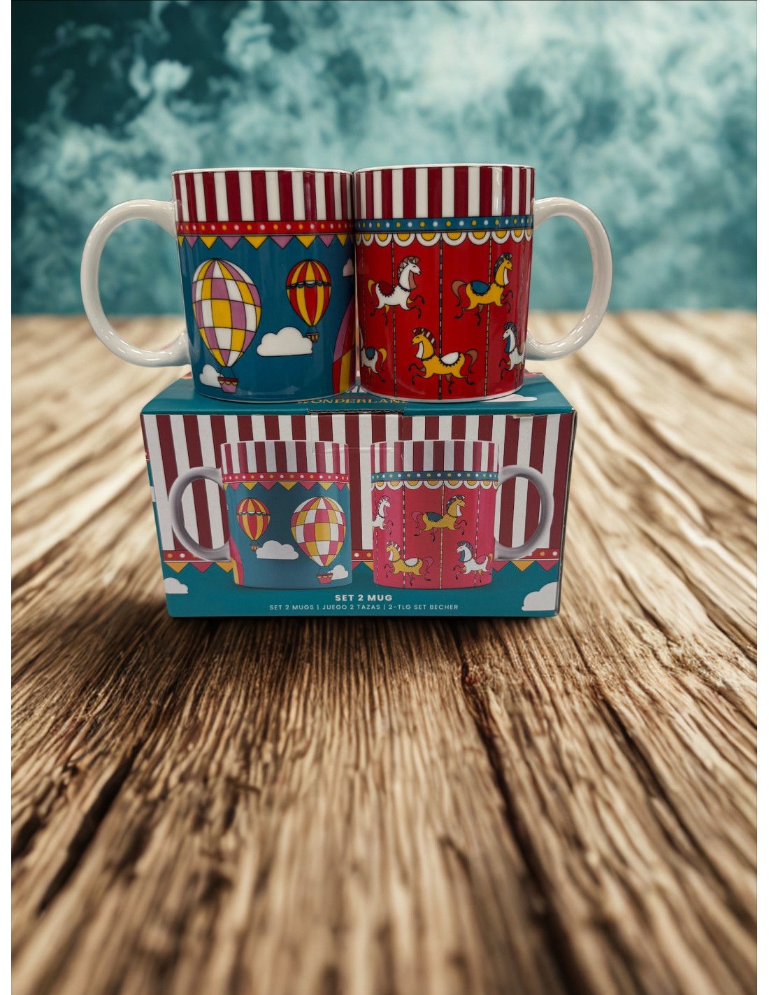 Set 2 tazze mug Natale GD24 Bialetti Winter Wonderland | shopincasa.it