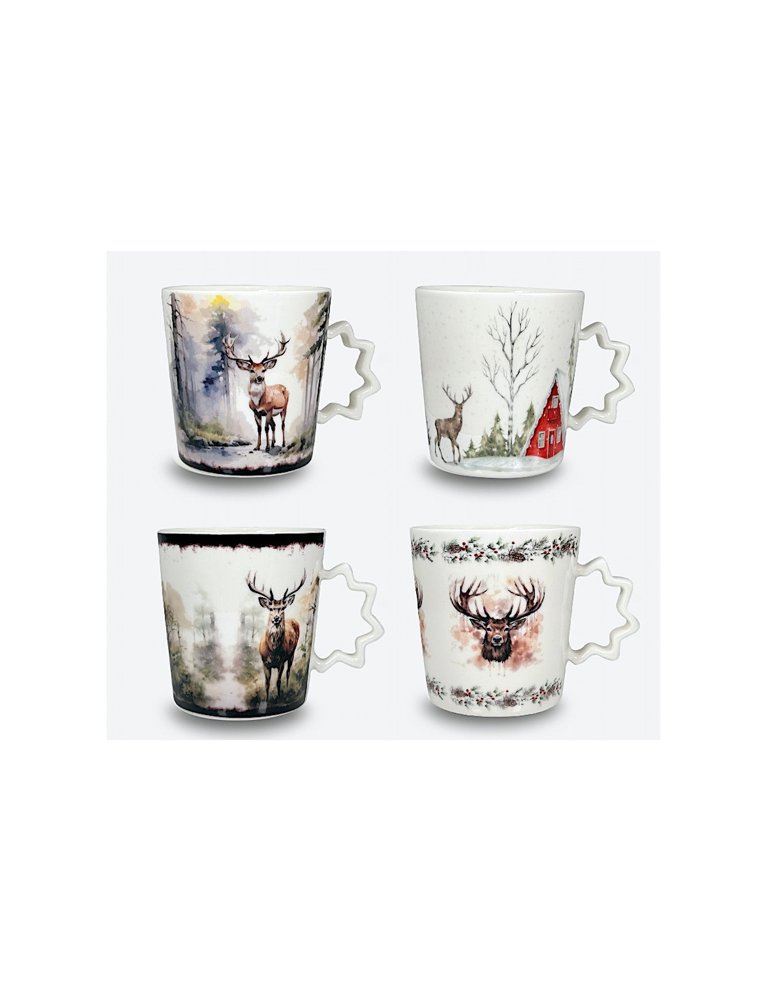 TAZZONE MUG 956556 DEC.NATALIZIO ASSORTITO