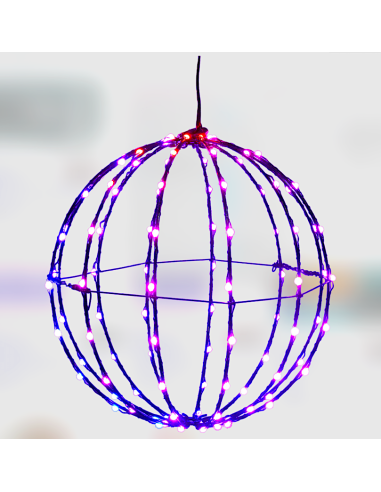 SFERA LUMINOSA 40CM 160 LED SMART RGB CON TELECOMANDO