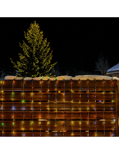 TENDA DI LUCI 78093 200LED DUAL COLOR 2MTX2MT