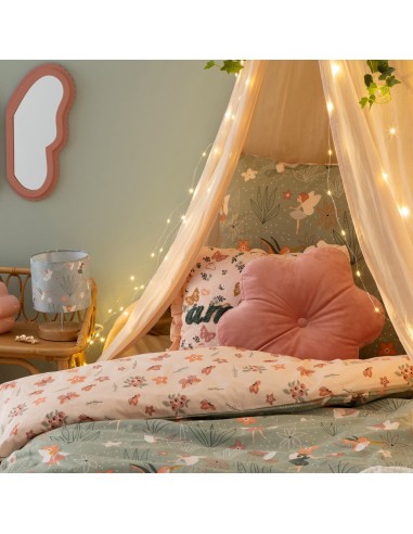 Cuscino Fiore Amelia Rosa D.38 cm Atmosphera for Kids | shopincasa.it