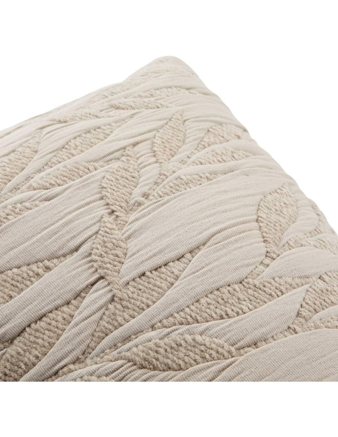 Cuscino jacquard Lehto 58x38 cm Lino Beige Atmosphera | shopincasa.it