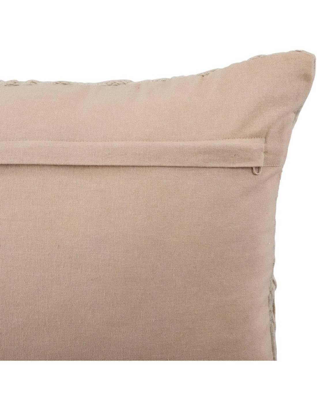 Cuscino jacquard Lehto 58x38 cm Lino Beige Atmosphera | shopincasa.it