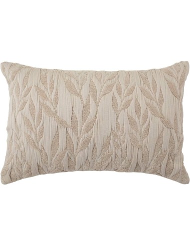Cuscino jacquard Lehto 58x38 cm Lino Beige Atmosphera | shopincasa.it