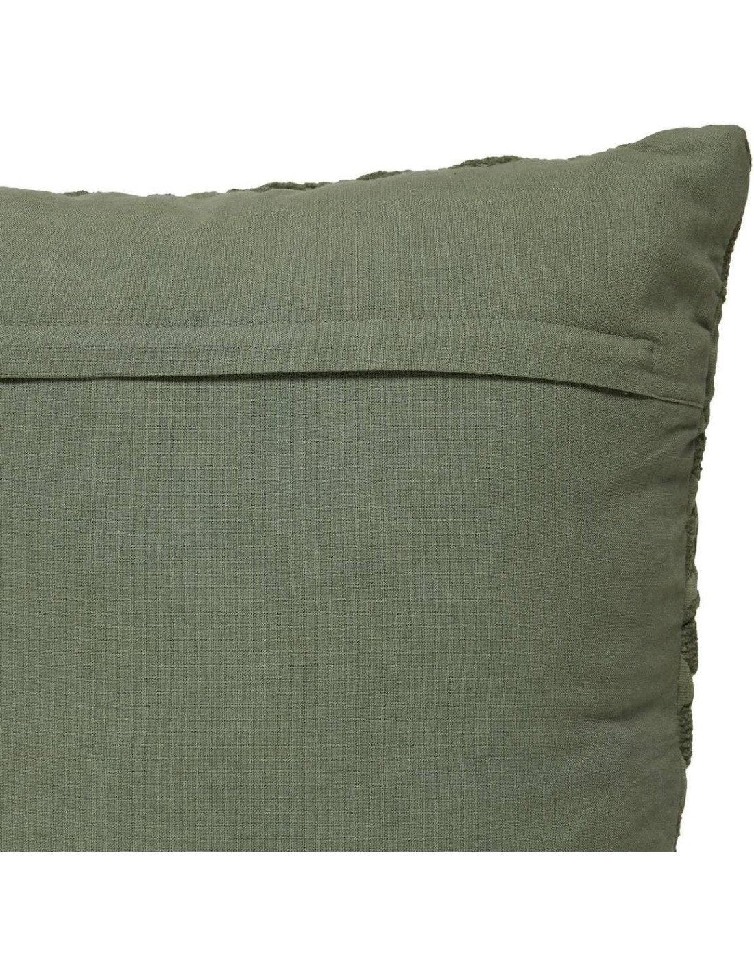 Cuscino jacquard Lehto 58x38 cm Verde Atmosphera | shopincasa.it