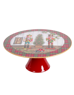 OGGETTISTICA NATALE: vendita online Decorazione alzata di Natale 33x14cm Schiaccianoci in PVC - La magia di Natale a casa tua...