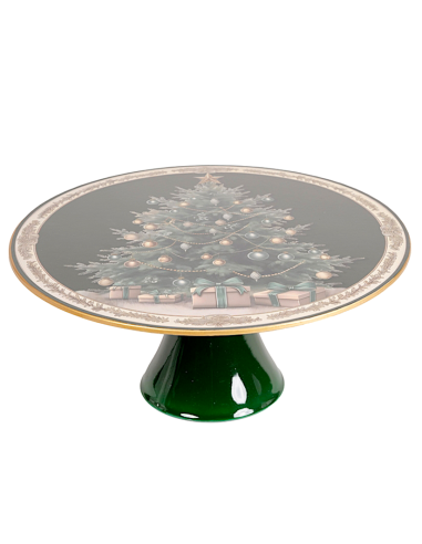 OGGETTISTICA NATALE: vendita online Decorazione alzata di Natale verde 33x14cm per albero in PVC - La magia di Natale a casa ...