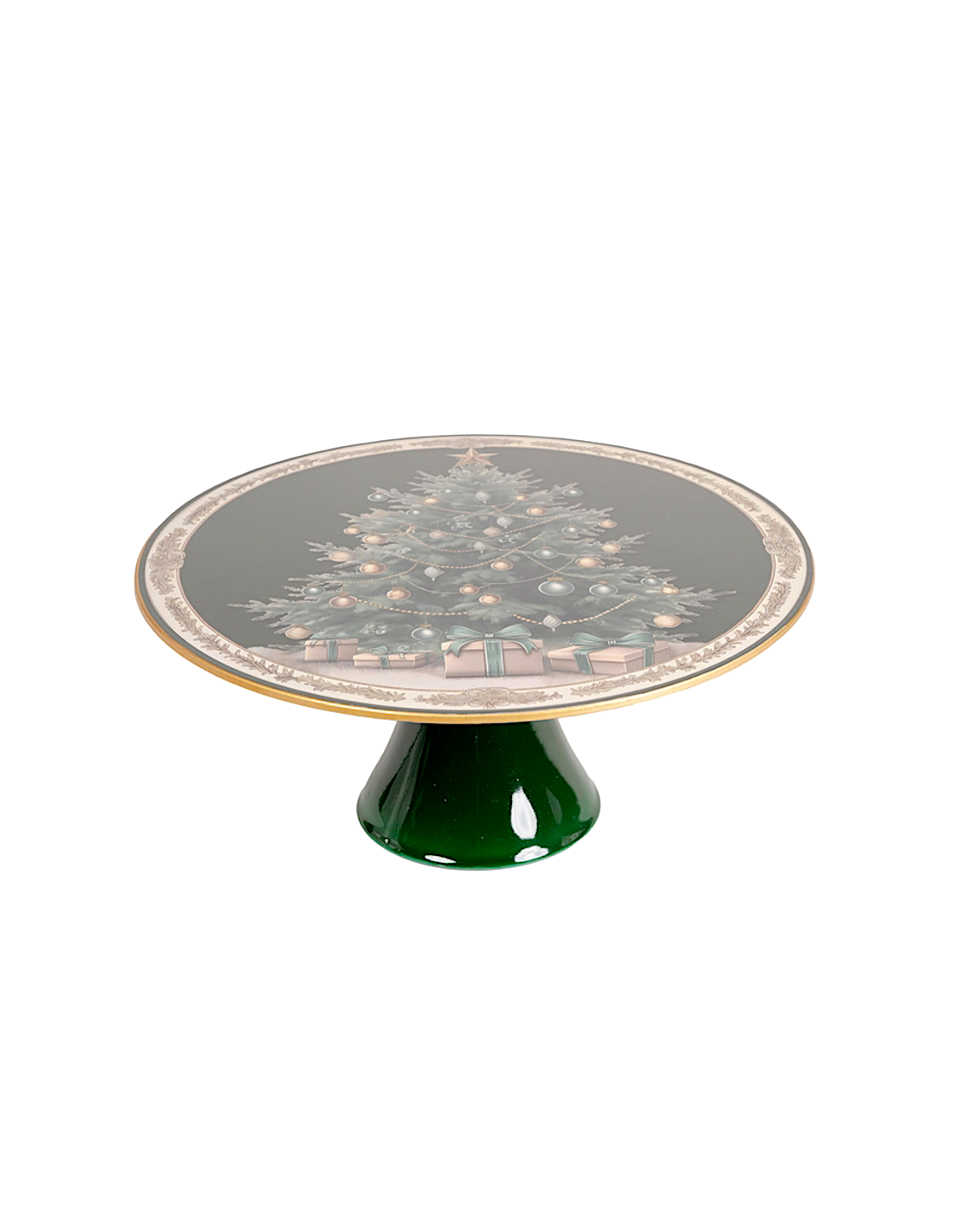 OGGETTISTICA NATALE: vendita online Decorazione alzata di Natale verde 33x14cm per albero in PVC - La magia di Natale a casa ...