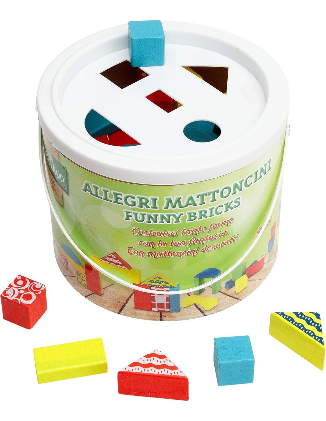 GIOCHI DI SOCIETA'E PUZZLE: vendita online LEGNOLAND 40536 SECCHIELLO 50PZ in offerta