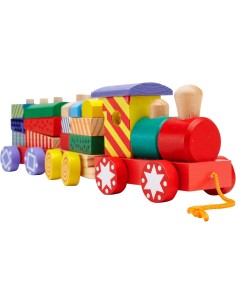 Legnoland Trenino Trainabile Multicolore Globo | Shop in Casa 2