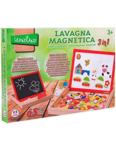 LEGNOLAND 37764 LAVAGNA MANGETICA 3IN1 GLOBO SPA su Shop in Casa