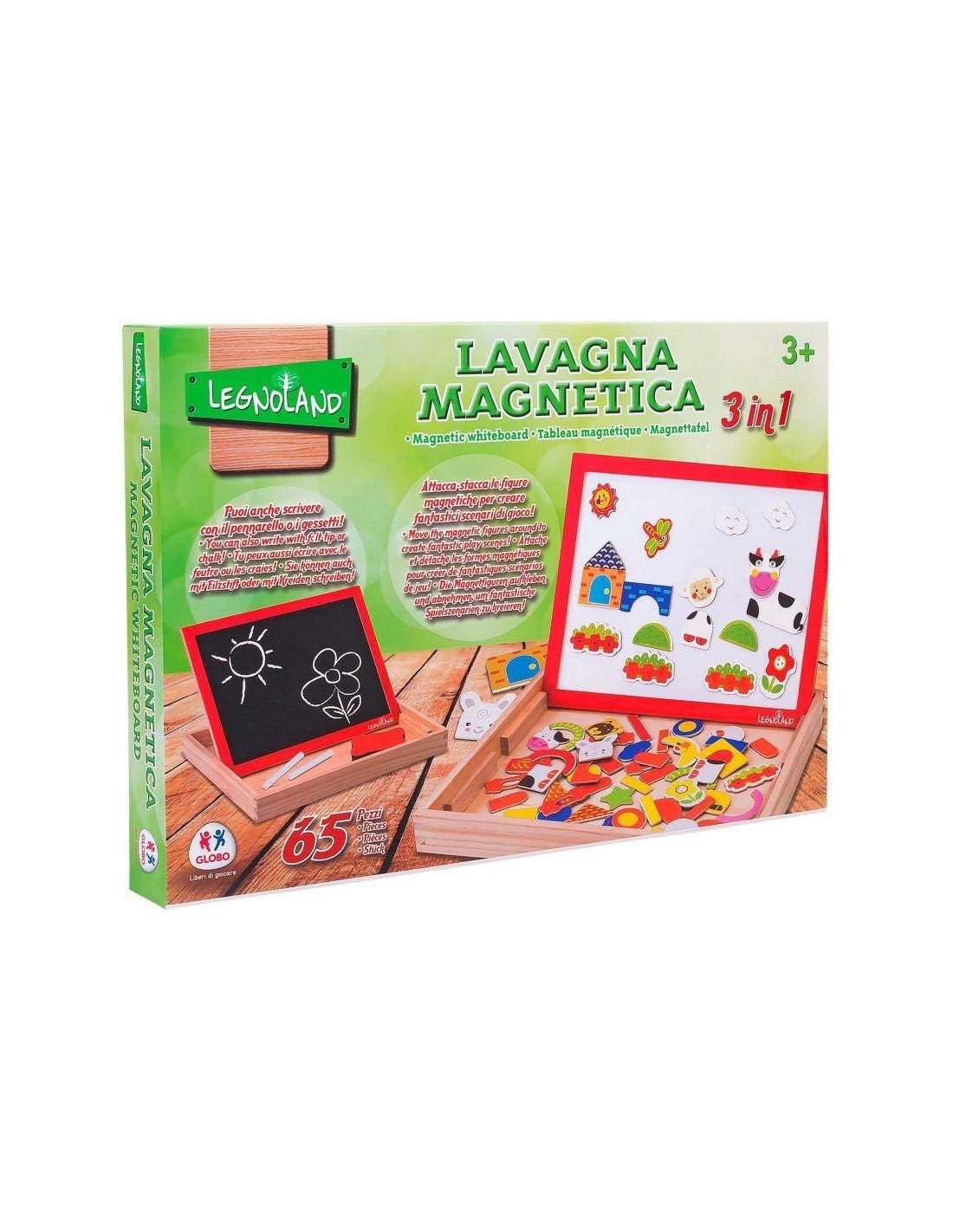 LEGNOLAND 37764 LAVAGNA MANGETICA 3IN1 GLOBO SPA su Shop in Casa