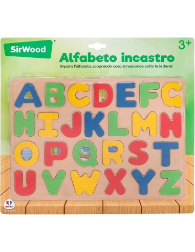 PRESCOLARI: vendita online LEGNOLAND 40501 ALFABETO AD INCASTRO in offerta