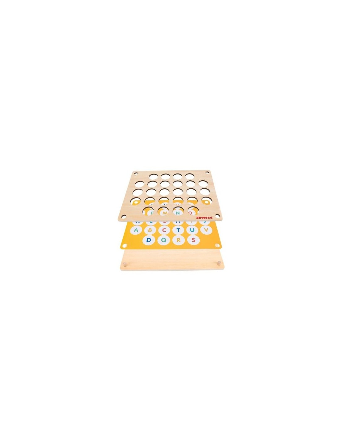 Alfabeto e Memory Gioco Educativo in Legno 2 in 1 con Schede e Lettere | Shop in Casa