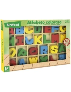 LEGNOLAND 39954 ALFABETO COLORATO 52PZ su Shop in Casa