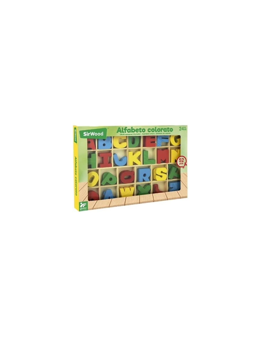 LEGNOLAND 39954 ALFABETO COLORATO 52PZ su Shop in Casa
