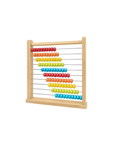 Pallottoliere in Legno Colorato Gioco Educativo Numeri e Matematica | Shop in Casa