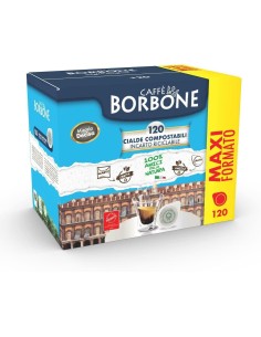 CAFFE': vendita online Caffe Borbone Confezione 120 Cialde ESE 44 mm Miscela DECISA (NERA) in offerta