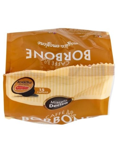 CAFFE': vendita online Caffè Borbone Miscela Decisa – 15 Capsule Compatibili Dolce Gusto in offerta