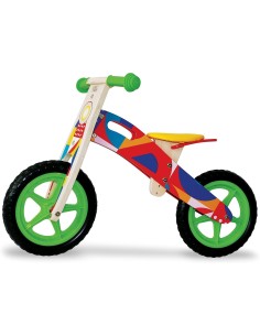 BICI - PRIMI PASSI - AUTO: vendita online FATTO DI LEGNO BICICLETTA CAVALCABILE 83X36X57CM 40594 in offerta 2