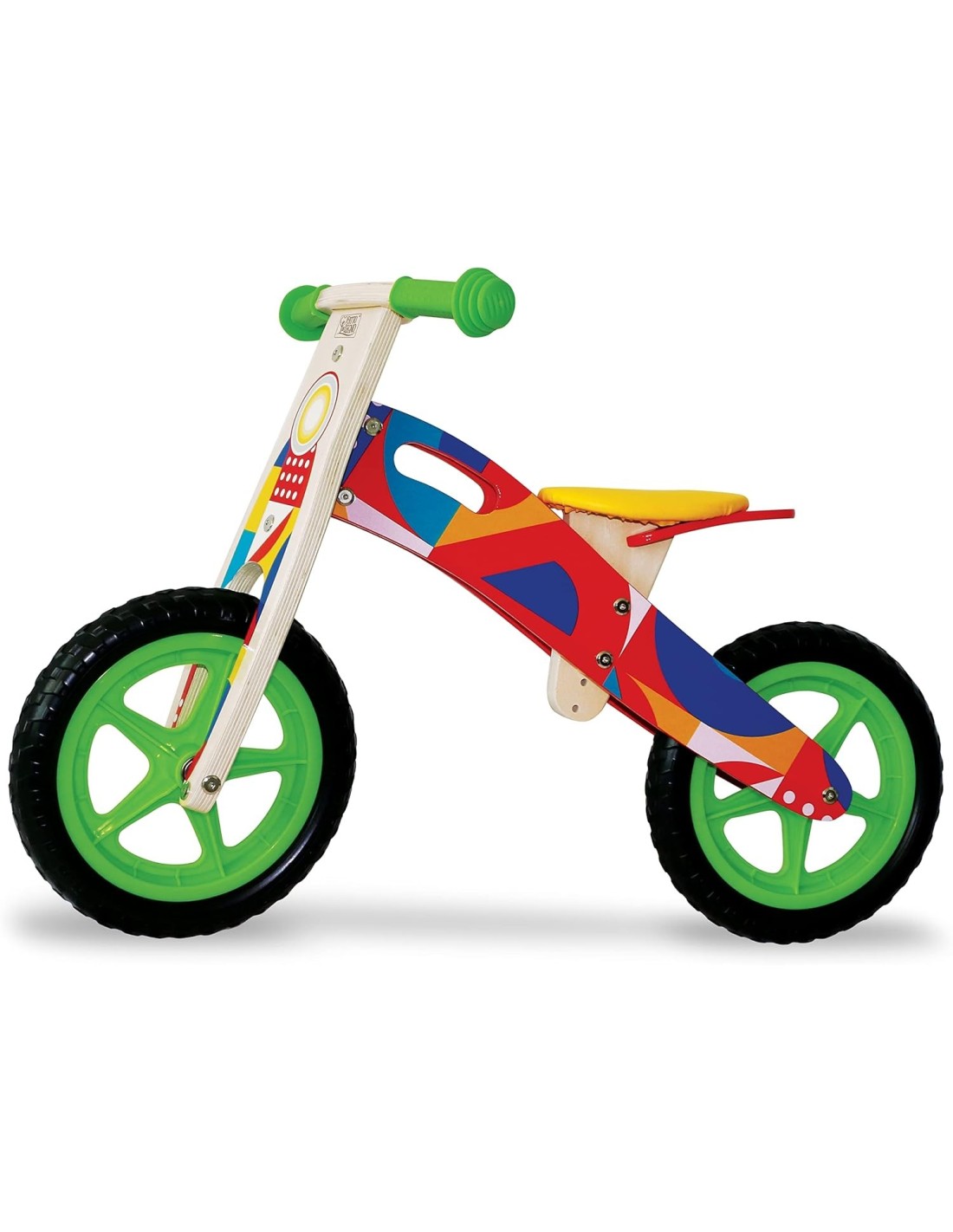 BICI - PRIMI PASSI - AUTO: vendita online FATTO DI LEGNO BICICLETTA CAVALCABILE 83X36X57CM 40594 in offerta