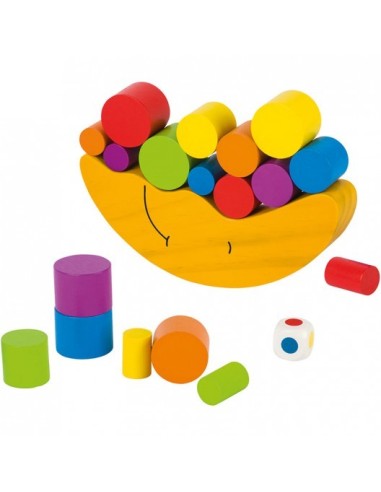 Luna Equilibrista Montessori Gioco Educativo in Legno Fatto di Legno 40546 | Shop in Casa