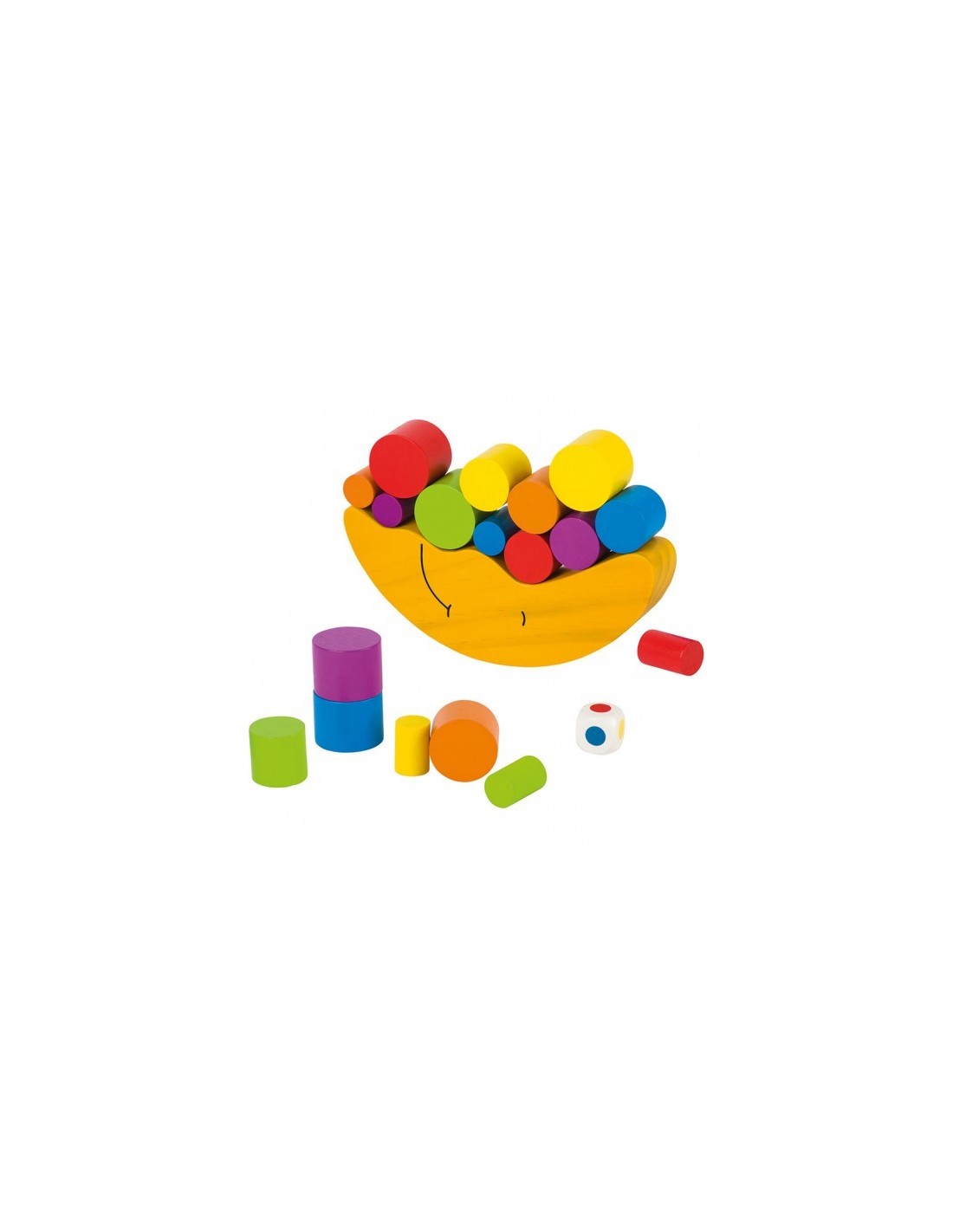 Luna Equilibrista Montessori Gioco Educativo in Legno Fatto di Legno 40546 | Shop in Casa