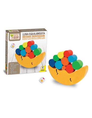 INFANZIA: vendita online FATTO DI LEGNO 40546 LUNA EQUILIBRISTA MONTESSORI in offerta