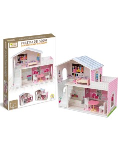 Villetta dei Sogni in Legno Casa delle Bambole con Accessori | Teorema 2