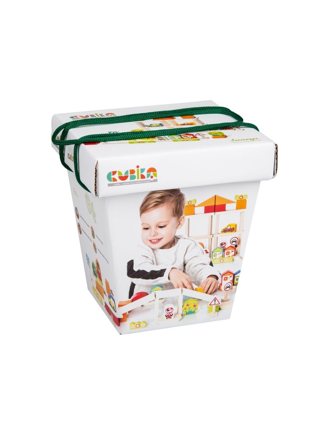 Secchiello costruzioni in legno Town for Boys Cubika CBK13913 | shopincasa.it