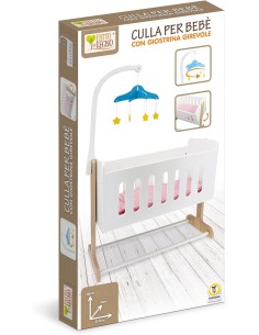 FATTO DI LEGNO 40667 CULLA CON GIOSTRINA 85X30X61,5CM su Shop in Casa