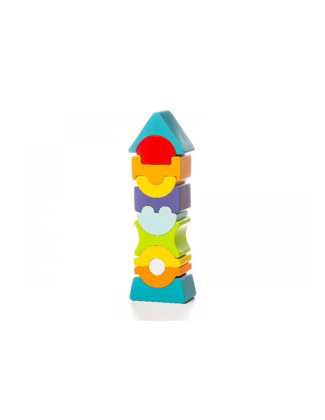Torre Flessibile Forme Legno Cubika CBK12862 Gioco Educativo | Shop in Casa