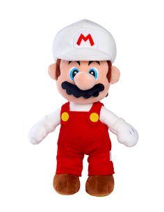 SUPERMARIO 109231535 FIRE MARIO PELUCHE 30CM