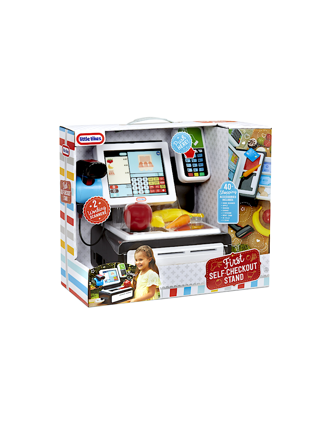 PRESCOLARI: vendita online LITTLE TIKES REGISTRATORE DI CASSA, GIOCATTOLO BAMBINI, ACCESSORI INCLUSI, GIOCO DI RUOLO, 3+ ANNI...