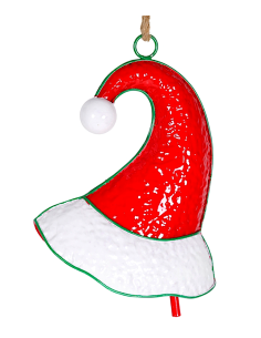 SFERE E PENDAGLI: vendita online Decorazione pendente di Natale cappello 22x11x27cm metallo - La magia di Natale a casa tua i...