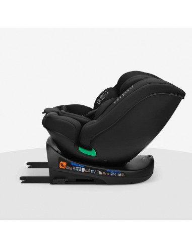 Seggiolino Auto i-ROUND Black i-Size 40-150 cm Girevole | shopincasa.it
