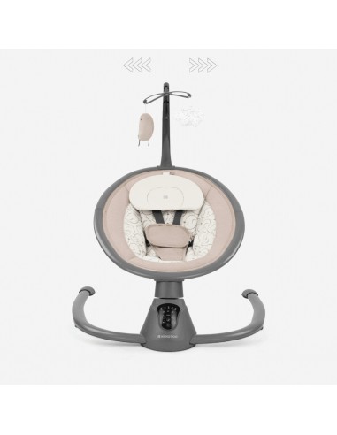 Altalena Elettrica Twiddle Beige Oscillante con Musica | shopincasa.it