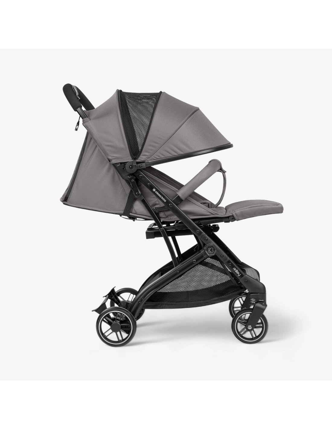 Passeggino Miley Grigio Scuro Leggero e Compatto | shopincasa.it