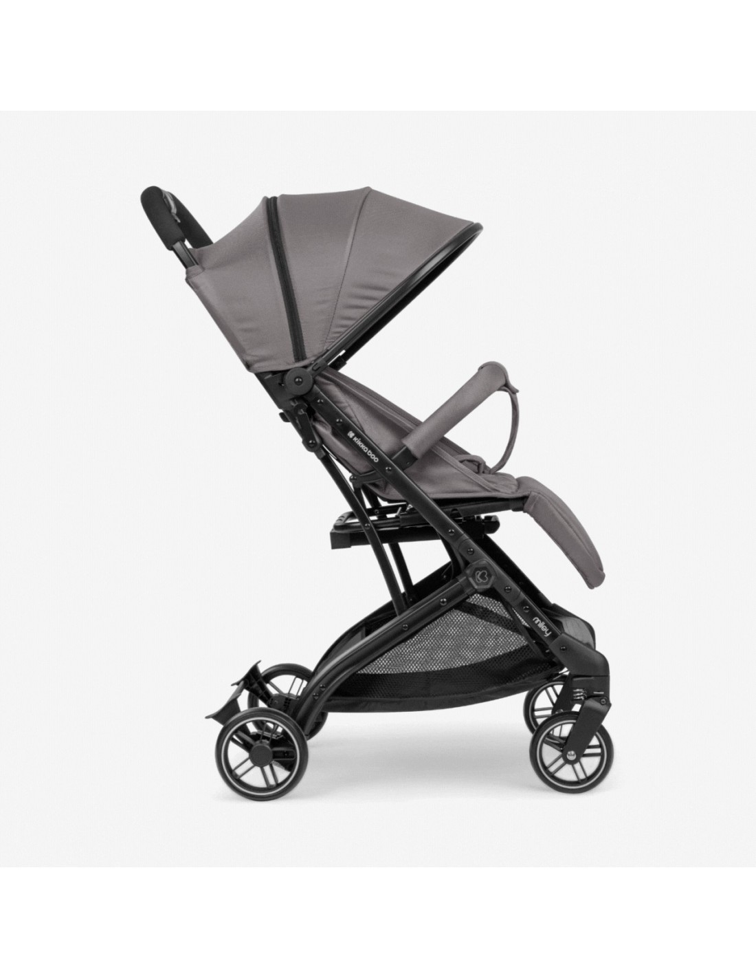 Passeggino Miley Grigio Scuro Leggero e Compatto | shopincasa.it