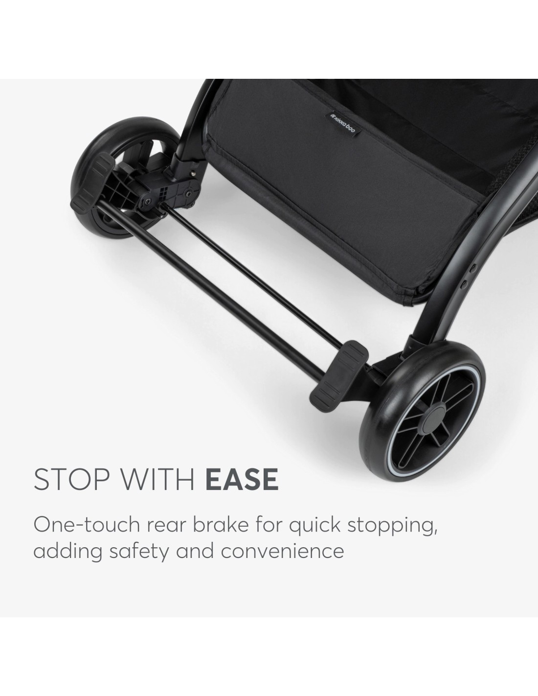 Passeggino Miley Nero Leggero e Compatto | shopincasa.it
