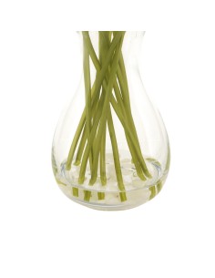 Composizione Tulipani Bianchi con Vaso in Vetro H28,5 cm Atmosphera | shopincasa.it 2
