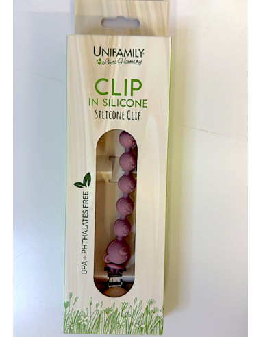 UNF 446 CLIP ORSETTO IN SILICO          NE ROSA